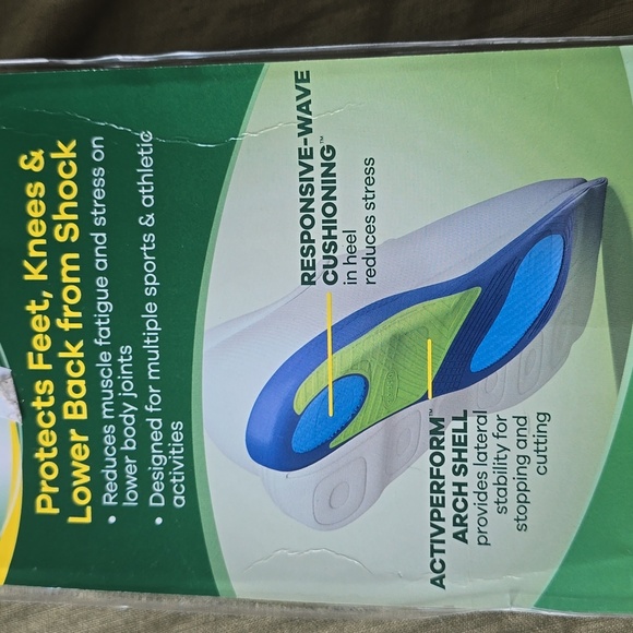 Dr. Scholl’s Sport Insoles Superior Shock Absorption and Arch Support (W 6- 10) - Picture 16 of 16